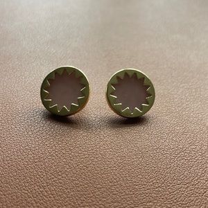 House of Harlow pink starburst stud earrings